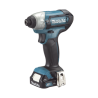 Atornillador de Impacto, entrada hexagonal de ¼”.  2 baterías de 12v de 1.5 amperes y cargador.