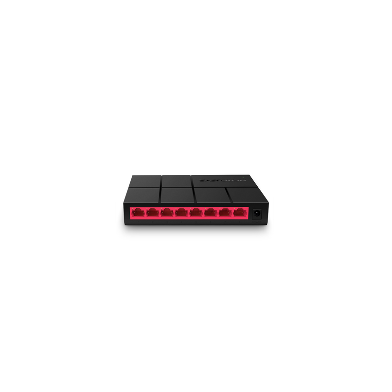 Switch NO Administrable / Para escritorio / Carcasa de Plástico / 8 puertos 10/100/1000 Mbps / Diseño Compacto / Plug and Play