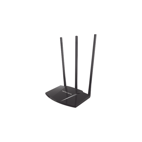 Router N de alta potencia 300 Mbps / 1 Puerto WAN 10/100 / 3 Puertos LAN 10/100 / Chip PA (potencia transmisión 2x) / 3 Anten...