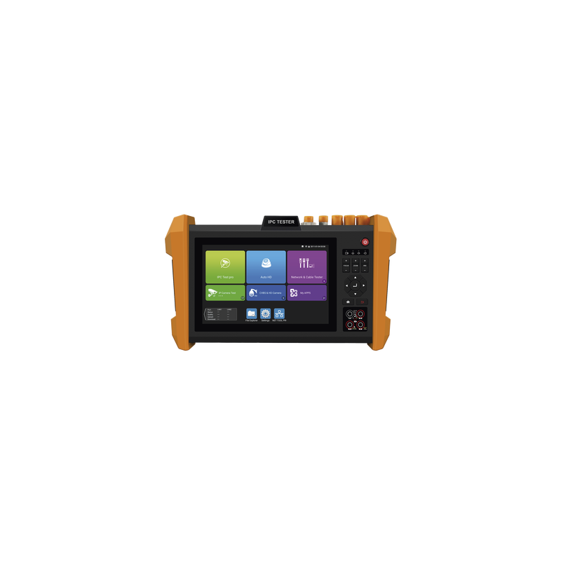 Tester Profesional Multifunción | Pantalla Táctil 7" | Láser Integrado | Cámara Integrada | Prueba IP/HD Coaxial | 4K/8K | H....