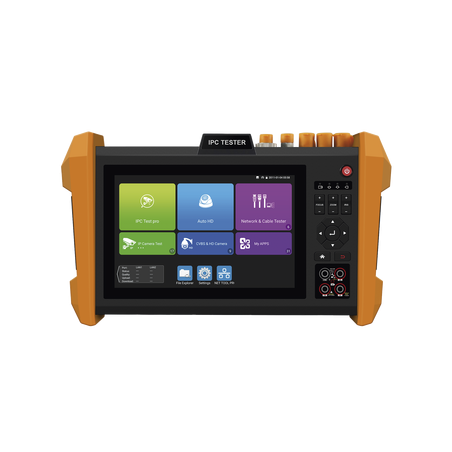 Tester Profesional Multifunción | Pantalla Táctil 7" | Láser Integrado | Cámara Integrada | Prueba IP/HD Coaxial | 4K/8K | H....