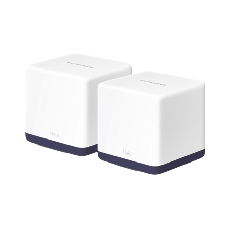 KIT de Sistema Inalámbrico H50G Mesh / Doble banda 2.4GHz y 5GHz AC 1900Mbps / 3 Puertos 10/100/1000 Mbps / Control vía App /...