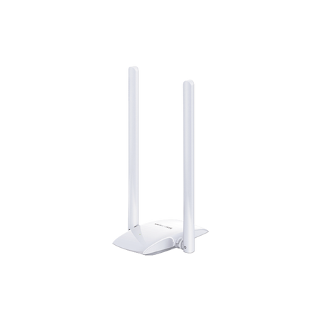 Adaptador Inalámbrico N / Alta Ganancia de 300 Mbps 2.4 GHz / 2 antenas externas de 5 dBi
