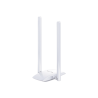 Adaptador Inalámbrico N / Alta Ganancia de 300 Mbps 2.4 GHz / 2 antenas externas de 5 dBi