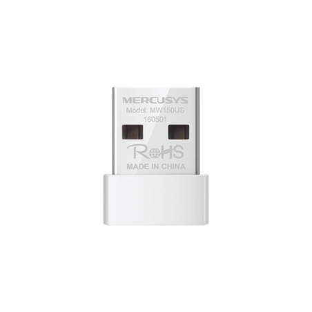 Adaptador Inalámbrico N / 150 Mbps 2.4 GHz / 1 antenas Internas / Diseño Portátil / Más Pequeño y Comodo