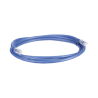 Cable de Parcheo UTP, Cat6A, 24 AWG, CM, Color Azul, 2.13 Metros (7 Pies)