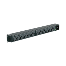 PDU Básico para Distribución de Energía, Enchufe de Entrada NEMA L6-20P, Con 13 Contactos C13, Instalación Horizontal de 19in...