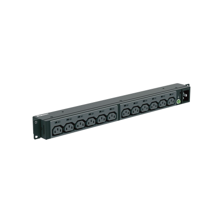 PDU Básico para Distribución de Energía, Enchufe de Entrada NEMA L6-20P, Con 13 Contactos C13, Instalación Horizontal de 19in...
