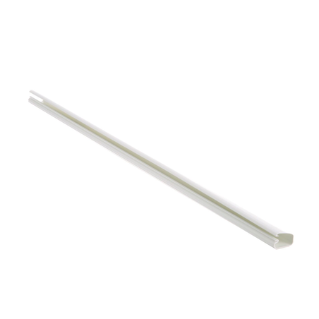 Canaleta LD5 de PVC rígido, con cinta adhesiva para instalación sin herramientas, 26 x 15 x 1828.8 mm, Color Blanco