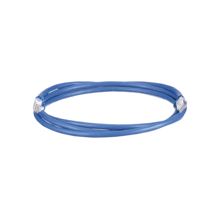 Cable de Parcheo UTP, Cat6A, 24 AWG, CM, Color Azul, 0.91 Metros (3 Pies)