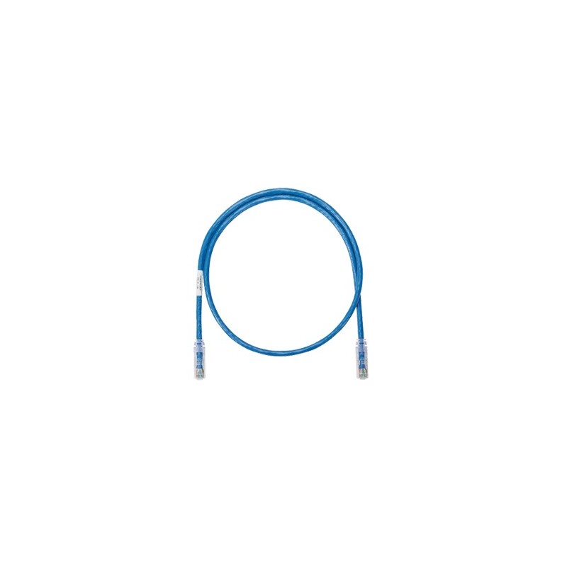 Cable de Parcheo UTP Categoría 6, con Plug Modular en Cada Extremo - 2 Metros (6.56 Pies) - Azul
