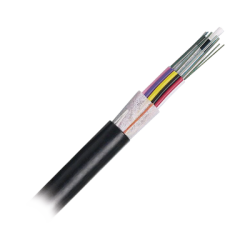 Cable de Fibra Óptica 6 Hilos, OSP (Planta Externa), No Armada (Dieléctrica), MDPE (Polietileno de Media Densidad), Multimodo...