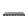 Distribuidor de Fibra Óptica, Con 12 Conectores LC Duplex (24 Fibras), Para Fibra Multimodo OM3/OM4, 1 UR