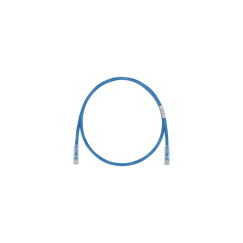 Cable de Parcheo TX6, UTP Cat6, 24 AWG, CM, Color Azul, 10 Metros (32.81 Pies)