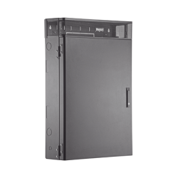Gabinete de Montaje en Pared TrueEdge™, Con 3 UR para Equipo Activo y 3 UR para Paneles de Parcheo, Fabricado en Acero, Color...