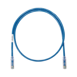 Cable de Parcheo UTP Categoría 6, con Plug Modular en Cada Extremo - 1 Metro (3.28 Pies) - Azul