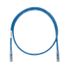 Cable de Parcheo UTP Categoría 6, con Plug Modular en Cada Extremo - 1 Metro (3.28 Pies) - Azul