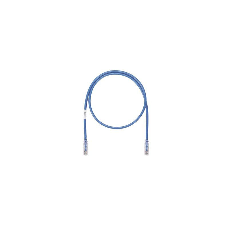 Cable de Parcheo UTP, Cat6A, 24 AWG, CM, Color Azul, 3.05 Metros (10 Pies)