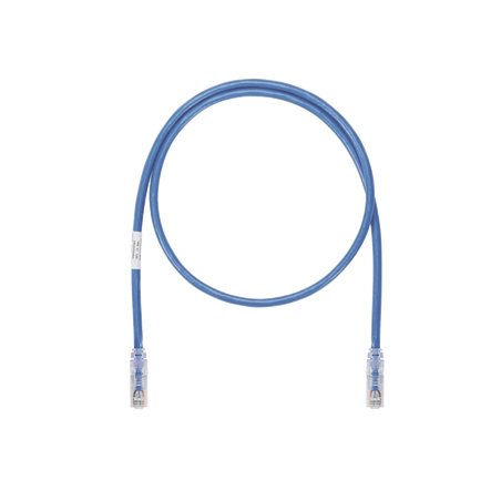 Cable de Parcheo UTP, Cat6A, 24 AWG, CM, Color Azul, 3.05 Metros (10 Pies)