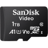 Memoria microSD SanDisk 1TB (1024GB) / Alta Resistencia / Videovigilancia / Clase 10