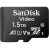 Memoria microSD SanDisk 1.5TB (1500 GB) / Alta Resistencia / Videovigilancia / Clase 10