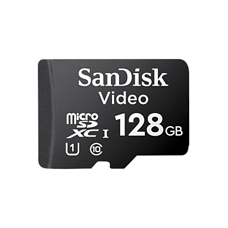 Memoria microSD SanDisk 128GB / Alta Resistencia / Videovigilancia / Clase 10
