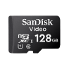 Memoria microSD SanDisk 128GB / Alta Resistencia / Videovigilancia / Clase 10