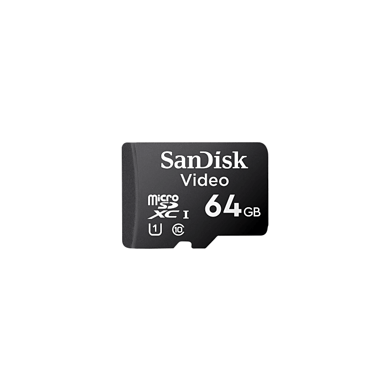 Sandisk Video Ultra SDXC UHS-I/Class 10 MSD SDSDQAS4-064G-BP