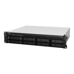 Servidor de Almacenamiento en Red Synology RackStation RS1221RP+ | 8 Bahías | Expandible a 12 Bahías | CPU AMD Ryzen V1500B |...