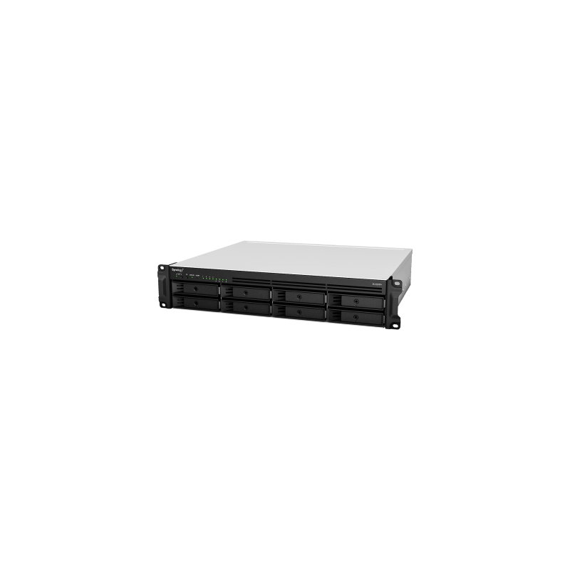 Servidor de Almacenamiento en Red Synology RackStation RS1221RP+ | 8 Bahías | Expandible a 12 Bahías | CPU AMD Ryzen V1500B |...