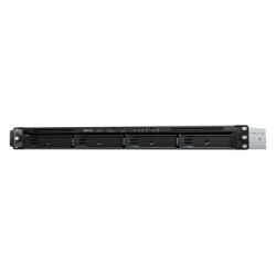 NAS RackStation RS422+ | 4 Bahías | 1U | AMD Ryzen R1600 | 2 GB DDR4 ECC | 570 MB/s Lectura | 530 MB/s Escritura | Puertos Du...