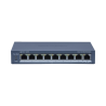 Switch PoE+ / Monitoreable / 8 Puertos 10/100 Mbps PoE+ / 1 Puerto 1000 Mbps Uplink /  Configuración Nube Hik-Partner Pro / M...