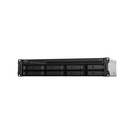 Servidor de Almacenamiento en Red RackStation RS1221+ | 8 Bahías | Expansión a 12 Bahías | CPU AMD Ryzen V1500B | 4 GB DDR4 E...