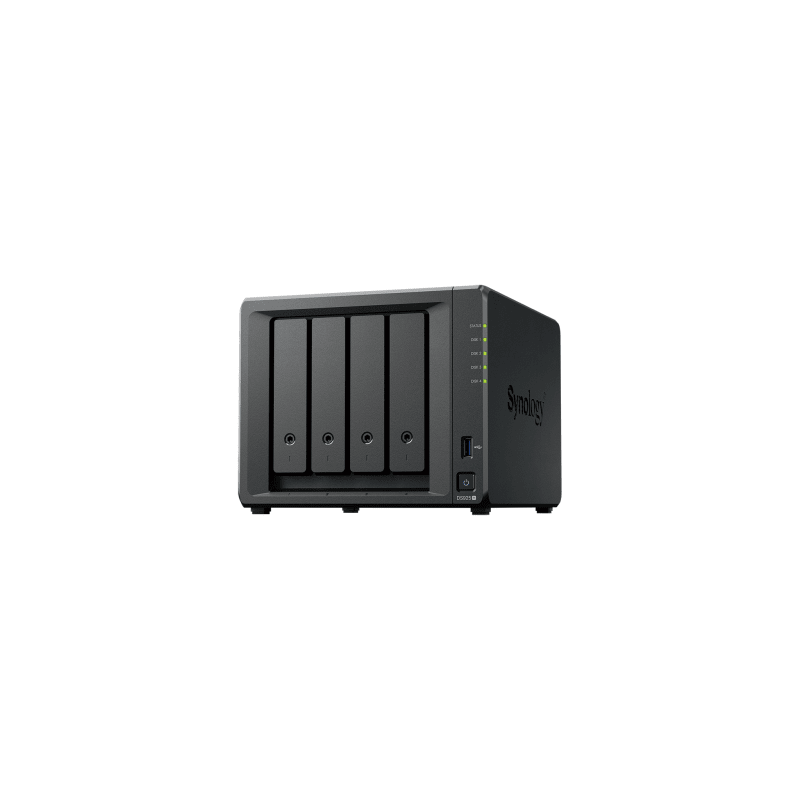 NAS DiskStation DS925+ | 4 Bahías | Expandible a 9 Bahías | 2 Puertos 2.5GbE | 2 Ranuras M.2 NVMe | AMD Ryzen V1500B | 4 GB D...