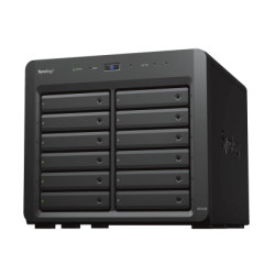 Unidad de Expansión Synology DX1222 | 12 Bahías para HDD/SSD SATA 3.5" o 2.5" | Intercambio en Caliente | Puerto Mini-SAS HD ...