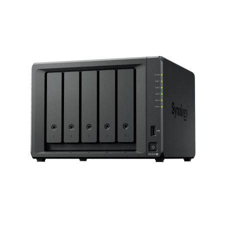 NAS DiskStation DS1525+ | 5 Bahías | Expansión hasta 15 Bahías | 2 Puertos 2.5GbE | Soporte 10GbE | Almacenamiento en Caché S...