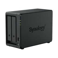 NAS Synology DiskStation DS725+ | 2 Bahías | Expandible hasta 7 Unidades | 2 Ranuras M.2 NVMe | Puerto 2.5GbE | Rendimiento 2...