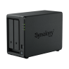 NAS Synology DiskStation DS725+ | 2 Bahías | Expandible hasta 7 Unidades | 2 Ranuras M.2 NVMe | Puerto 2.5GbE | Rendimiento 2...
