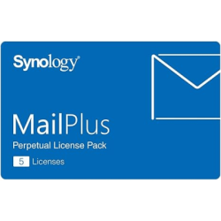 Paquete de Licencias Synology MailPlus | 5 Cuentas de Correo Electrónico Activas | Licencias Permanentes | Compatible con Sol...
