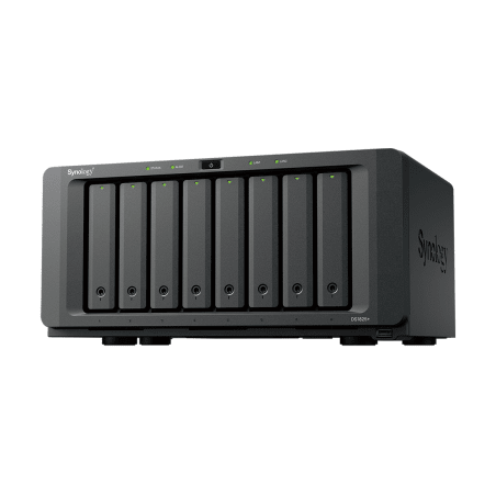 NAS DiskStation DS1825+ | 8 Bahías | AMD Ryzen V1500B | 8 GB DDR4 ECC | Hasta 2,239 MB/s Lectura | 2 Puertos 2.5GbE | Expansi...