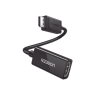 Convertidor DisplayPort a HDMI 4K@60Hz | 3D | HDR | Blindaje Interno | Botón Liberador | Largo 25 cm (9.84 Pulgadas) | Carcas...
