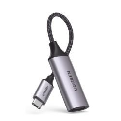 Cable Adaptador USB C a HDMI 4K@60Hz / Convertidor Thunderbolt 3 / Caja de Aluminio / HDMI V2.0 / 3D / Longitud del Cable 10 ...
