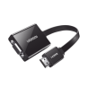 Adaptador HDMI a VGA / Resolución 1080P / Audio 3.5mm / Con Puerto Micro USB para Alimentación / Plug & Play / No Requiere Co...