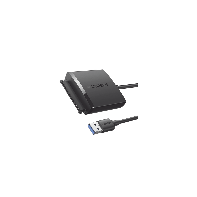 Adaptador USB 3.0 a SATA III | Compatible con Disco Duro HDD y SSD de 2.5" y 3.5" de hasta 12 TB | Velocidad USB 3.0 de hasta...