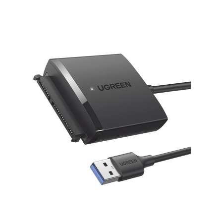 Adaptador USB 3.0 a SATA III | Compatible con Disco Duro HDD y SSD de 2.5" y 3.5" de hasta 12 TB | Velocidad USB 3.0 de hasta...
