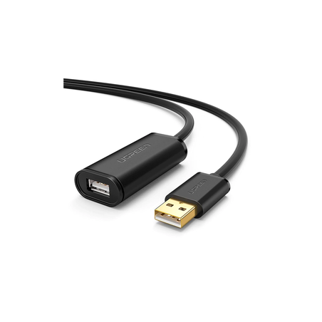Cable de Extensión Activo USB 2.0 / 5 Metros / Macho-Hembra / Booster individual FE1.1S incorporado / Velocidad de hasta 480 ...