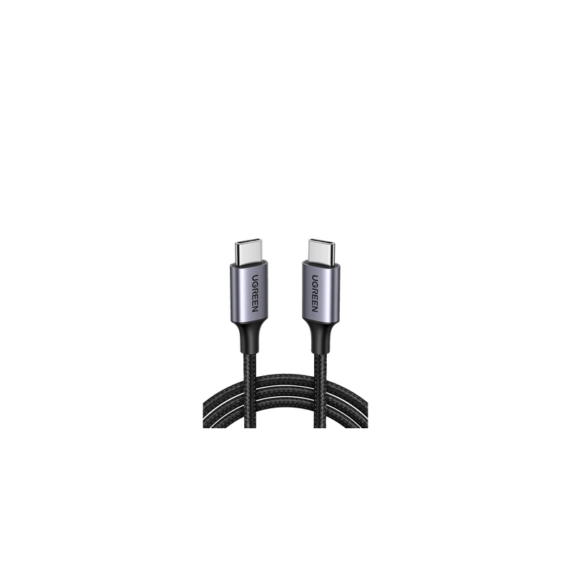 Cable USB-C a USB-C | 2 Metros (6.56 Pies) | Transferencia de Datos de 480 Mbps | Carga Rápida de Hasta 60W | QC 4.0/3.0/2.0 ...
