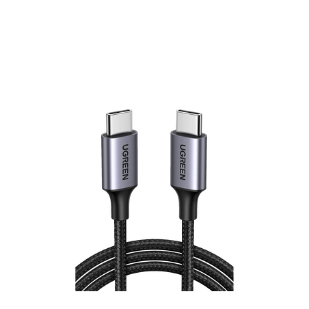 Cable USB-C a USB-C | 2 Metros (6.56 Pies) | Transferencia de Datos de 480 Mbps | Carga Rápida de Hasta 60W | QC 4.0/3.0/2.0 ...