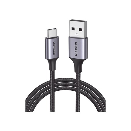 Cable USB-A a USB-C | 2 Metros (6.56 Pies) | Transferencia de Datos de 480 Mbps | Carga Rápida | QC 4.0/3.0/2.0 | FPC | AFC |...