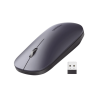 Mouse inalámbrico 2.4 GHz | Ultra Delgado y Silencioso | DPI 1000/1600/2000/4000 (Ajustable)  | Alcance 10m | Scroll de Alumi...
